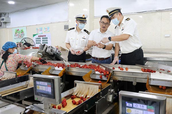 广州海关助“荔”拓市场 