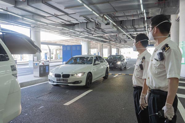 “港车北上”“澳车北上”政策实施以来 北上港、澳单牌车通关量突破50万辆次